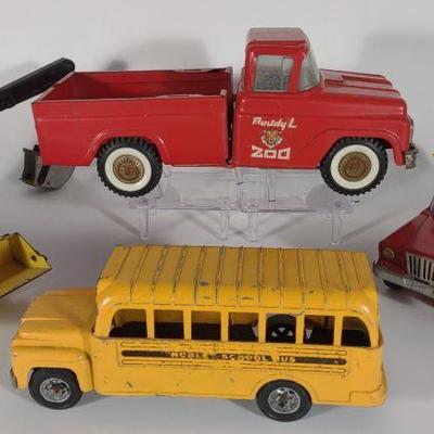 Vintage Hubley, Buddy L & Tonka Steel Trucks