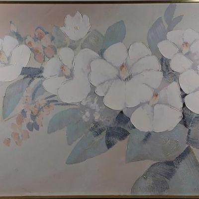 Lee Reynolds White Magnolia Painting