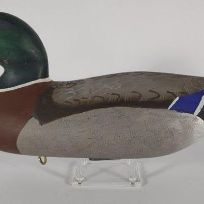 Tom Farmer Mallard Drake Duck Decoy