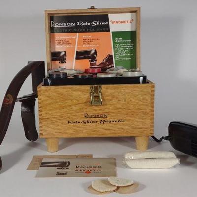 Vintage Ronson Roto Shine Electric Shoe Polisher