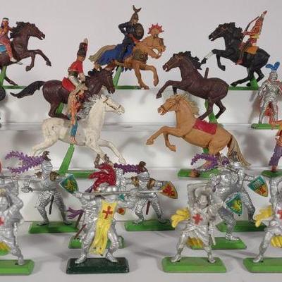 31 pc 1971 Britains Knights & Horses Sets