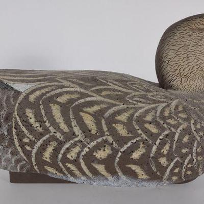 R.K. Smoker Gadwall Hen Cork Duck Decoy