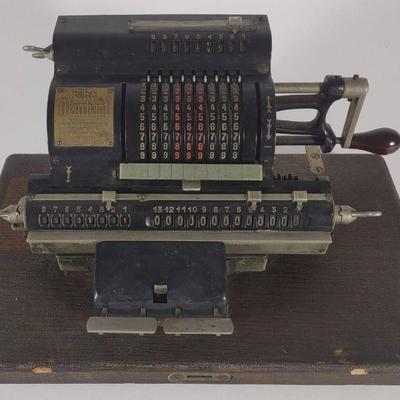 The Marchant Early Adding Machine Calculator