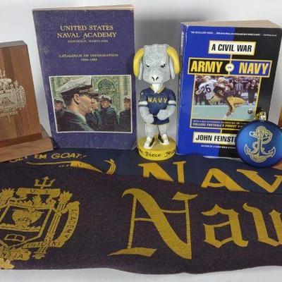 Lot of Naval Academy & Army Navy Items