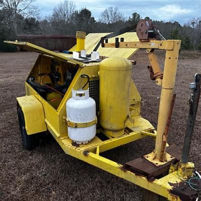 1993 ford new holland with propane conversion. Generator, Compressor, and heating unit. 
