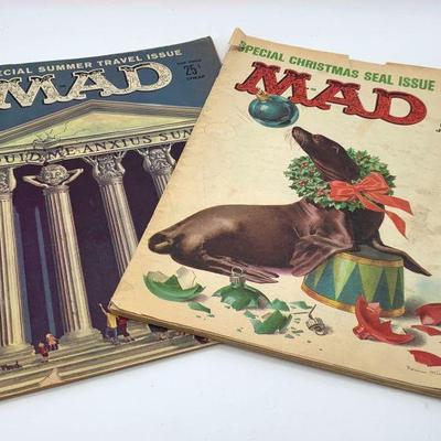 2~ Vintage Mad Magazines * Jan 1964 & Sep 1961