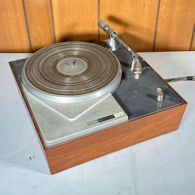 REK-O-KUT N-33H TURNTABLE | Vintage record player by Rek O Kut model N33H - l. 16 x w. 17 x h. 7 in.Â 