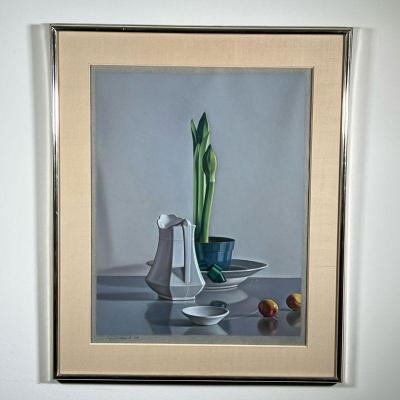G. DANIEL MASSAD (American, b. 1946) | Amaryllis, 1985
Pastel on paper
w. 19 x h. 24 in. (sight)
Signed and dated lower left
With...