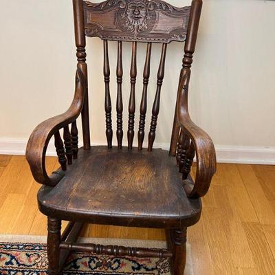 Antique Child's Rocking ChairÂ 
