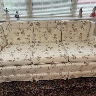 Vintage Harden Sofa With Floral Chintz UpholsteryÂ 
