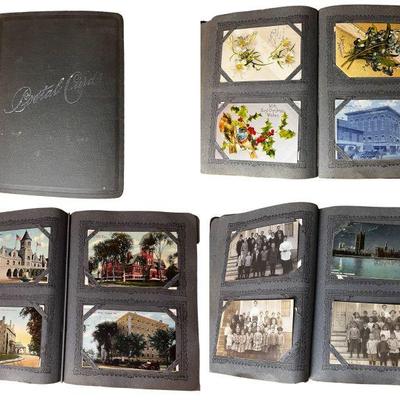 Antique Postcard AlbumÂ 
