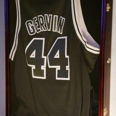 NBA San Antonio Spurs Black Swingman Jersey | George Gervin #44