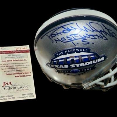 Randy White Autographed | Hand Signed Farewell to Texas Stadium Mini Helmet | MOST |
Dallas Cowboys | Black Framed Wall Mounted Mini...