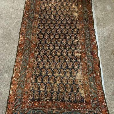 Antique Hand Knotted Wool Rug