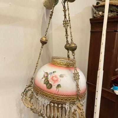 French Victorian Parlor Light 
