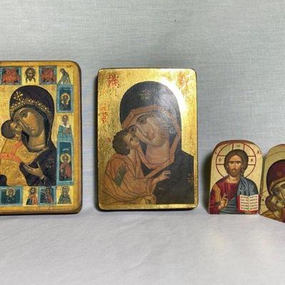 Vtg Religious Icons