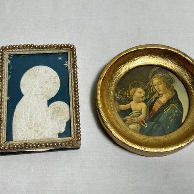 Vtg Religious Icon Itlay