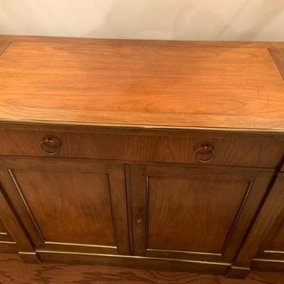 Baker side cabinet with tons of storage