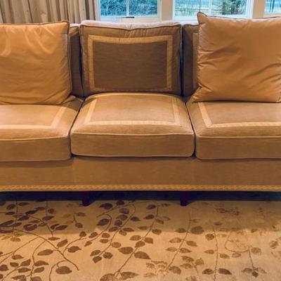 3 cushion custom sofa 
