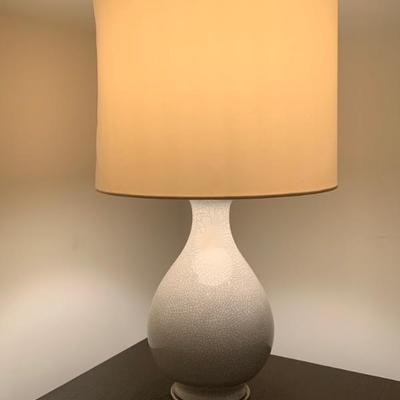 Crackle base lamp