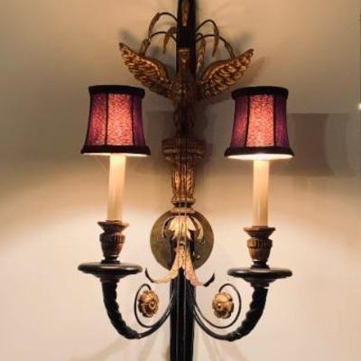 Pair of wall sconces 