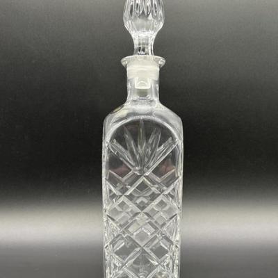 English Crystal Decanter by Royal Brierley