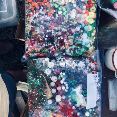 Vintage Beads by the bag