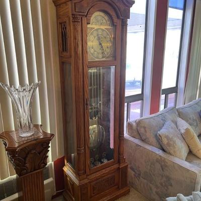 Emperor Grandfather Clock $250    This item is available for PRESALE.  Please text photo to 760-668-0554 to purchase.  We accept Zelle
