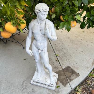 Large "David" Yard Statue $250            This item is available for PRESALE.  Please text photo to 760-668-0554 to purchase....