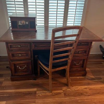 Desk & Desk Chair $75     This item is available for PRESALE.  Please text photo to 760-668-0554 to purchase.  We accept Zelle     