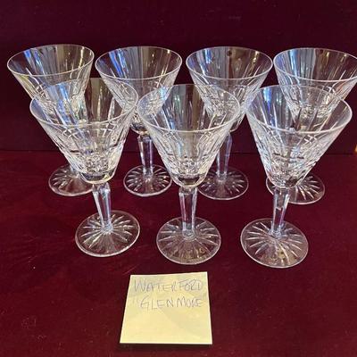 Waterford "Glenmore" Wine Glasses set of 7  $75  This item is available for PRESALE.  Please text photo to 760-668-0554 to...