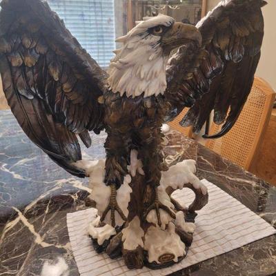 Nearly 3 foot tall ceramic eagle
