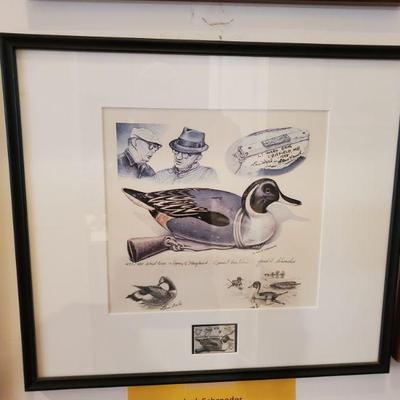 Special Ward Bros Duck Stamp print