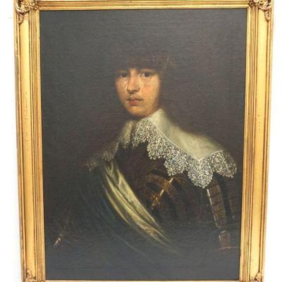 19th c PORTRAIT OF A YOUNG GENTLEMAN