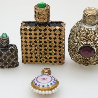 4 VINTAGE FRENCH & CZECH PERFUMES