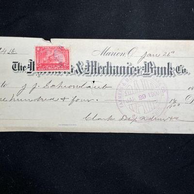 1870s $5 NES Silicon Steel & Farmers & Mech Bank