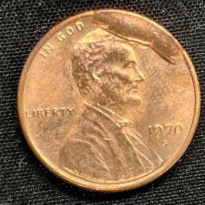 1970 S CUD Mint Error Penny
