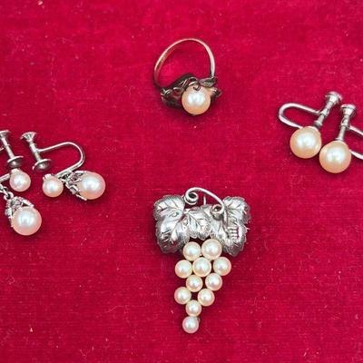 MLC414-Pearl Jewelry Lot