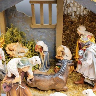 Pretty Nativity set