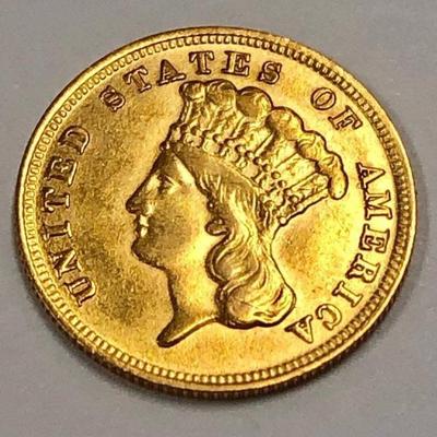 Beautiful Gold Coin