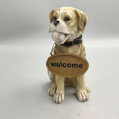 Cute Welcome dog