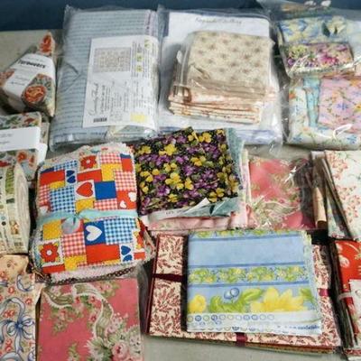 1305	QUILT KITS AND PRE CUT SQUARES FOR QUILTING
