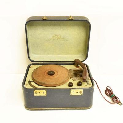 Vintage Portable Symphonic Record Player