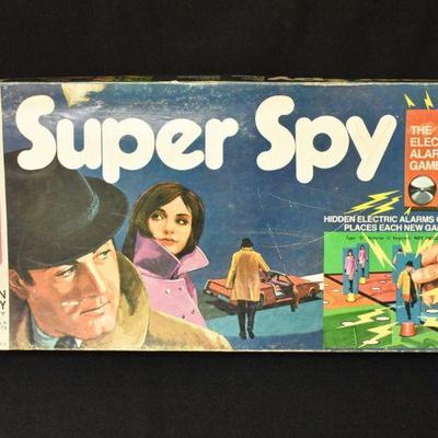 Vintage 1971 Super Spy Electronic Board Game