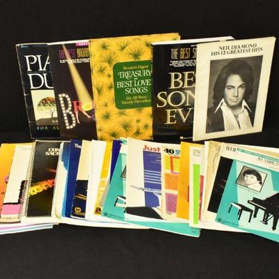 Song Books and Sheet Music