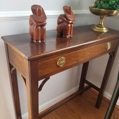 Chippendale style writing table