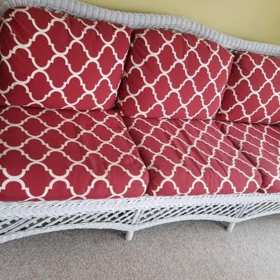 Nice wicker sofa