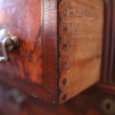 Antique marble topped dresser