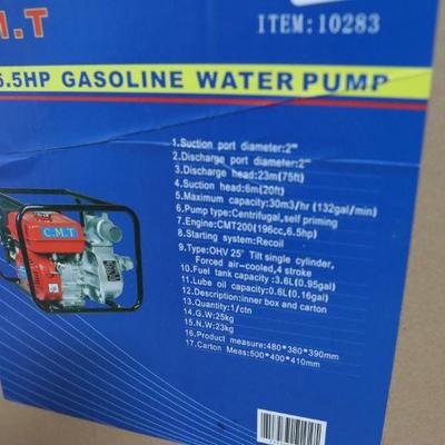 Portable Gas Gasoline Water Pump 2