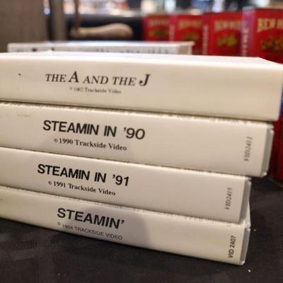 Vintage VHS Train videos